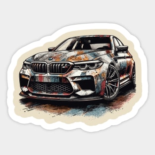 BMW M5 Sticker